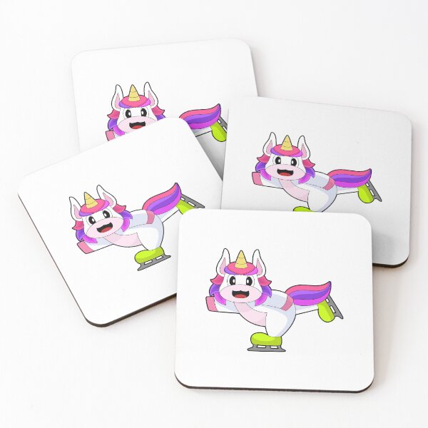 Item preview, Unicorn Ice skating Ice skates Winter sports designed and sold by Snabdesign84.