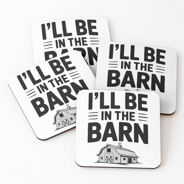 Item preview, I'll Be In The Barn designed and sold by Frank Ring.