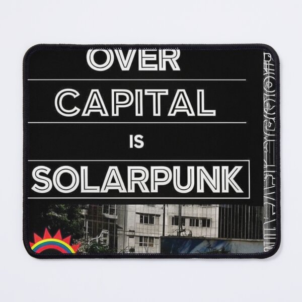 Item preview, Solarpunk Poster Community designed and sold by Raw-Ink.
