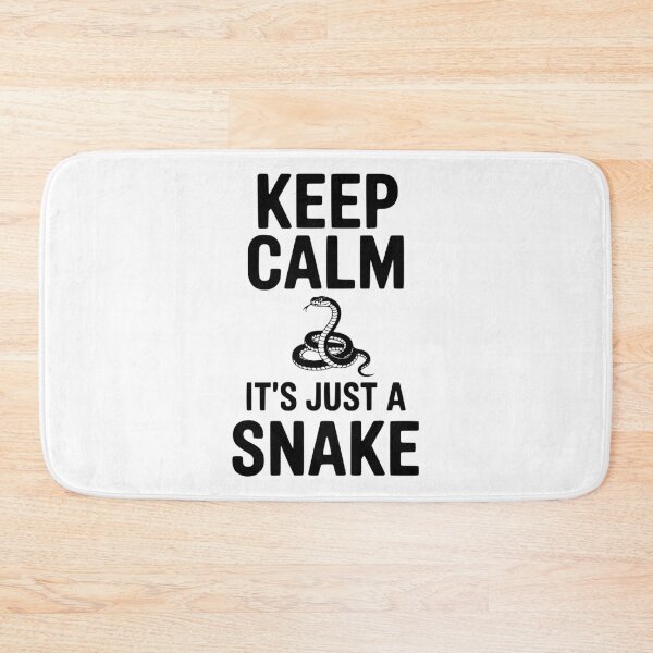 Item preview, Keep Calm It's Just a Snake designed and sold by Frank Ring.