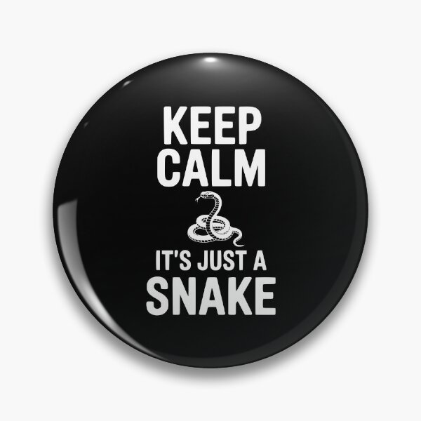 Item preview, Keep Calm It's Just a Snake designed and sold by Frank Ring.