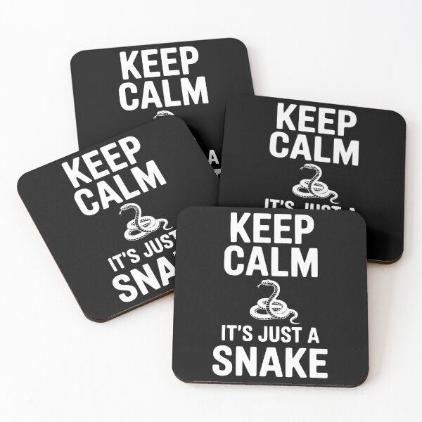 Item preview, Keep Calm It's Just a Snake designed and sold by Frank Ring.
