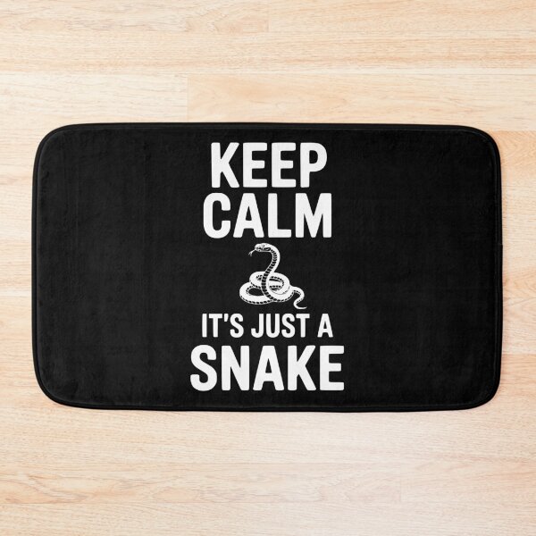 Item preview, Keep Calm It's Just a Snake designed and sold by Frank Ring.