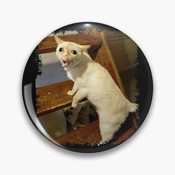 Item preview, Funny Coughing Cat Meme Design designed and sold by Eh Plus Designs.