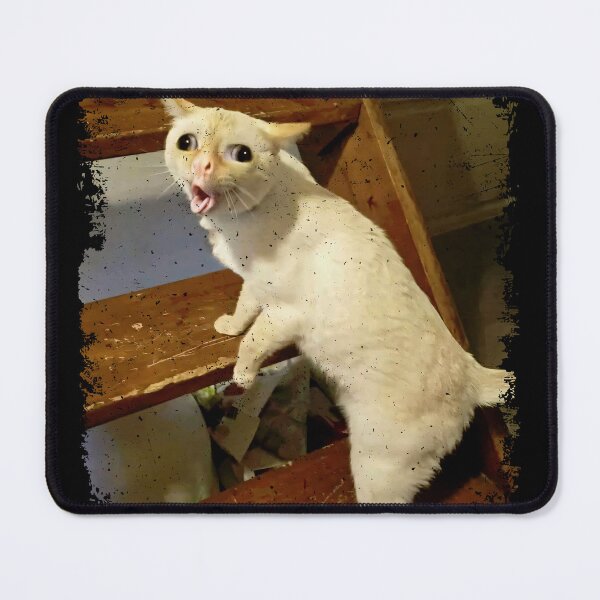 Item preview, Funny Coughing Cat Meme Design designed and sold by Eh Plus Designs.