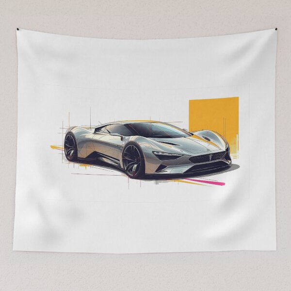 Item preview, Futuristic Sports Car designed and sold by ArtCraftLab.