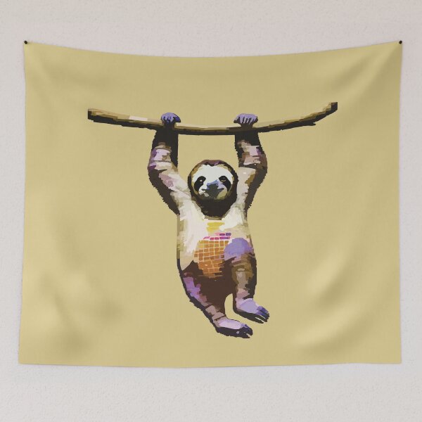 Item preview, monkey swinging mosaic designed and sold by designmari.