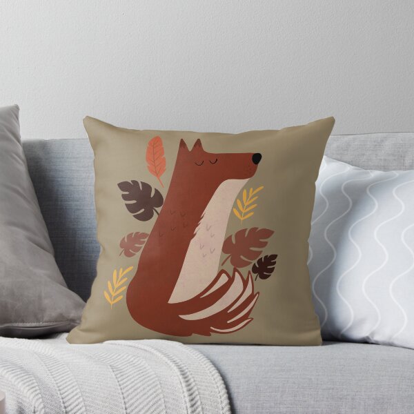 Item preview, Botanical Cute Fox designed and sold by ellealsopaints.