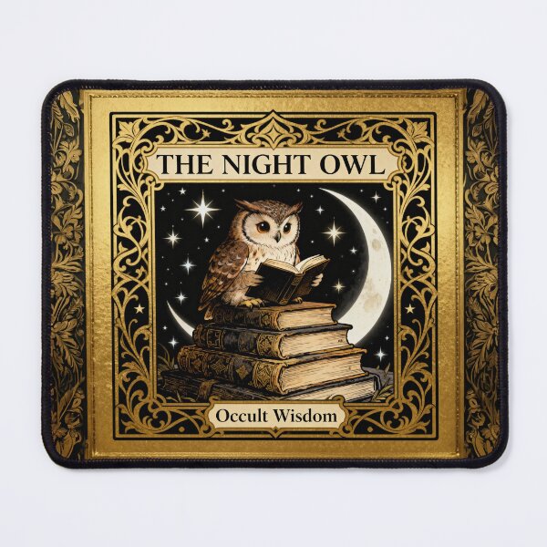 Item preview, The Night Owl - Tarot Card Aesthetic designed and sold by Miauau Studio.