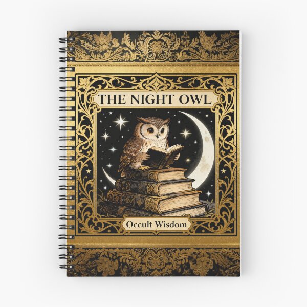 Item preview, The Night Owl - Tarot Card Aesthetic designed and sold by Pattern Heaven.