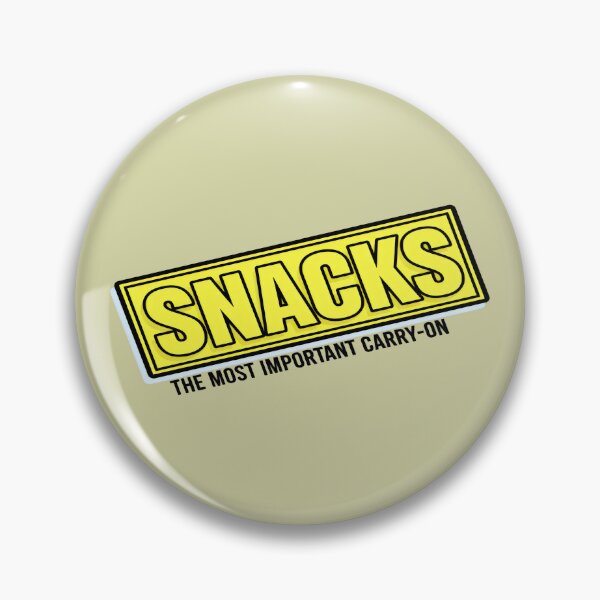 Artikelvorschau, Snacks – Das wichtigste Handgepäck – Lustige Reisetipps entworfen und verkauft von Dakson Design - Fantasy Art.