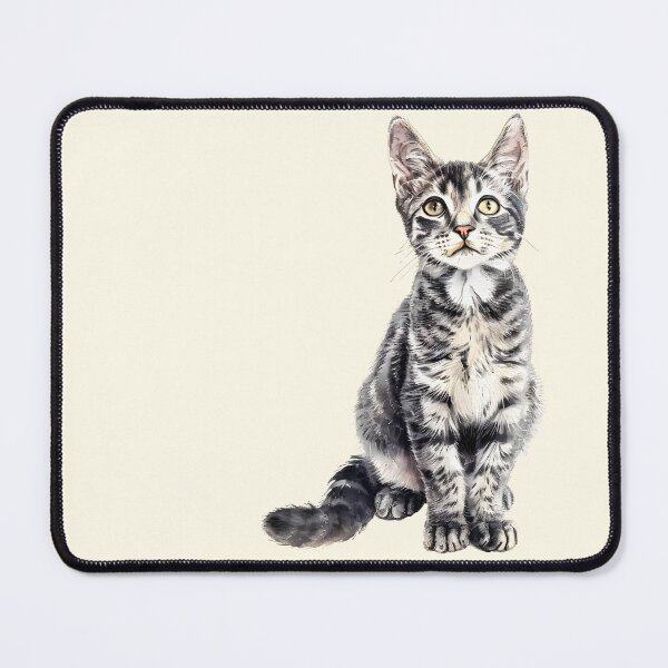 Item preview, Grey tabby cat designed and sold by xiao xuans.