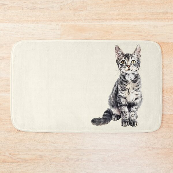 Item preview, Grey tabby cat designed and sold by xiao xuans.