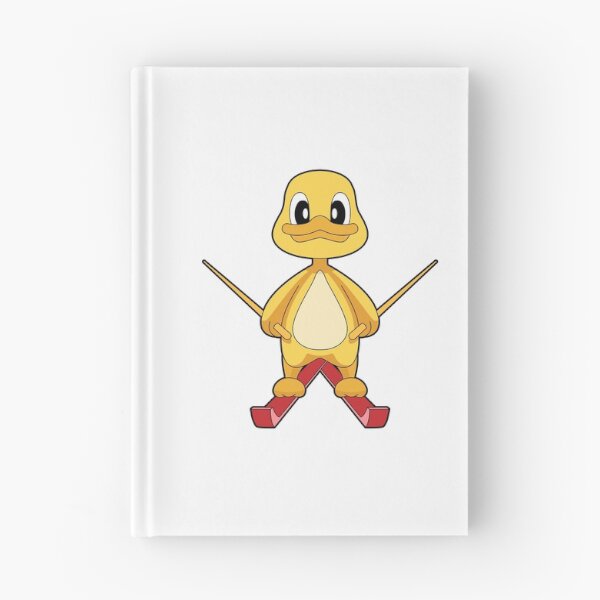 Item preview, Duck Skier Ski Winter sports designed and sold by Snabdesign84.