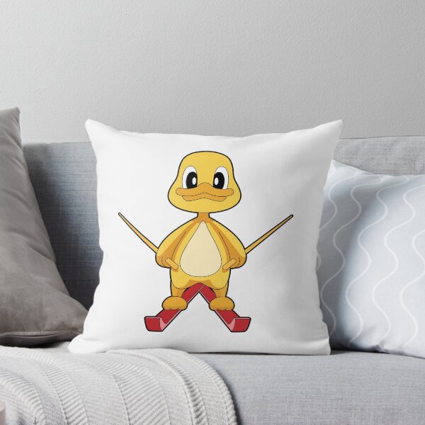 Item preview, Duck Skier Ski Winter sports designed and sold by Snabdesign84.
