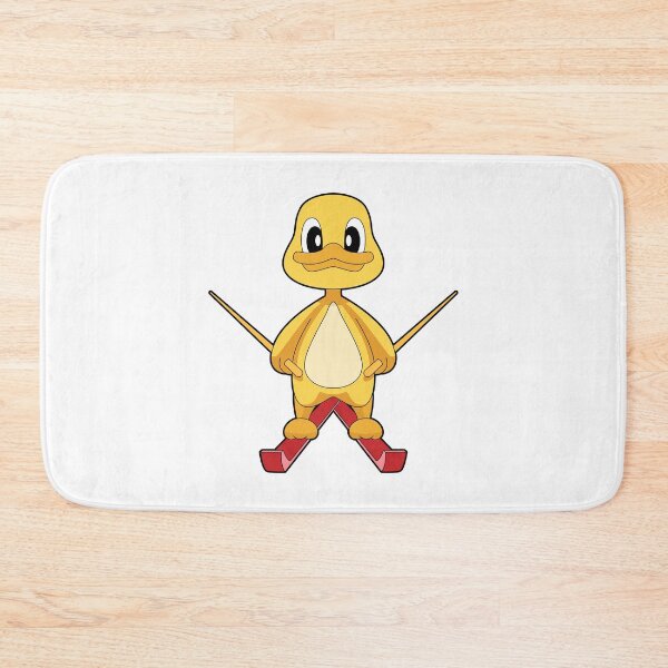 Item preview, Duck Skier Ski Winter sports designed and sold by Snabdesign84.