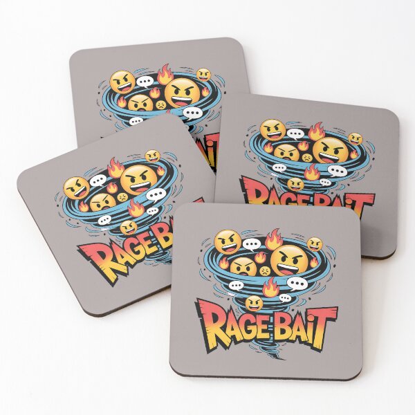 Item preview, THIS IS PEAK RAGE BAIT – Viral Internet Culture Pop Art Design designed and sold by The People’s Punchline.