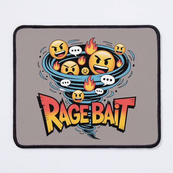 Item preview, THIS IS PEAK RAGE BAIT – Viral Internet Culture Pop Art Design designed and sold by The People’s Punchline.