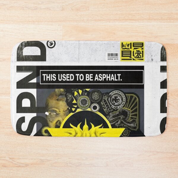 Item preview, Solarpunk Poster Asphalt designed and sold by Raw-Ink.