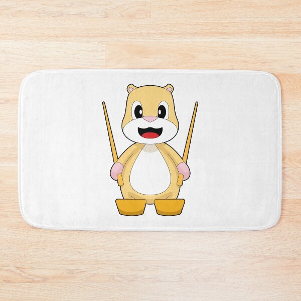 Item preview, Hamster Skier Ski Winter sports designed and sold by Snabdesign84.