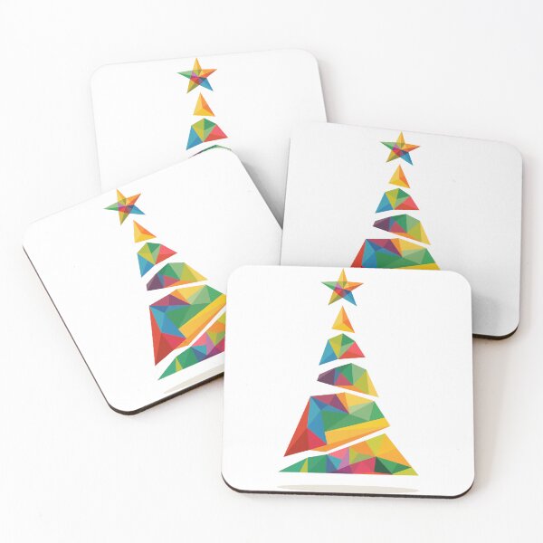 Item preview, Prismatic Christmas Tree – Festive Rainbow Glow designed and sold by ArtesioByZaber.