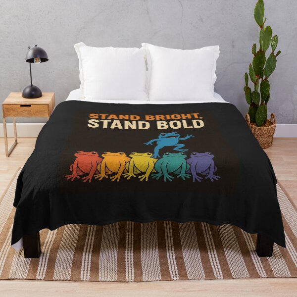 Item preview, Stand Bright, Stand Bold — The March of the 6 Frogs designed and sold by DesignShopAD.