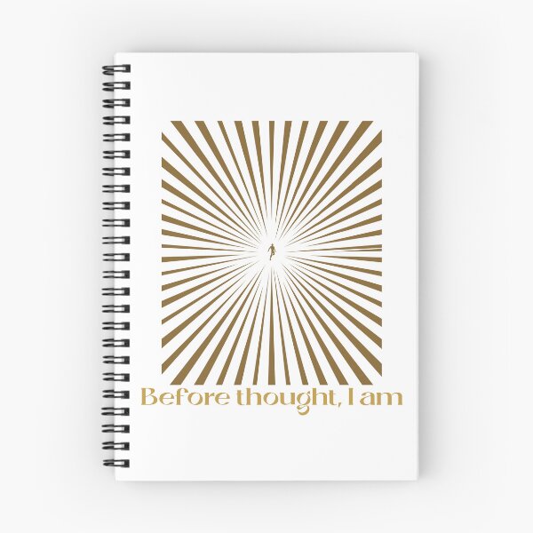 Item preview, Before Thought, I am— Surreal Spirituality Design designed and sold by PresenceThreadsCo.