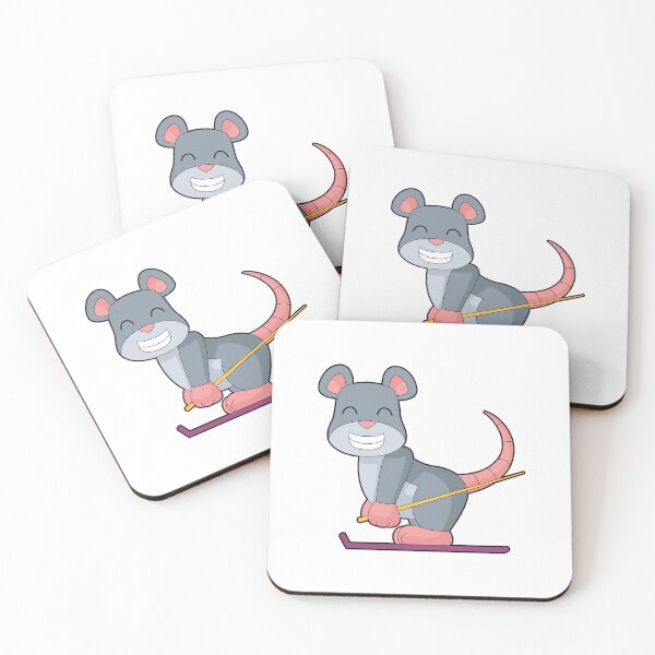 Item preview, Mouse Skier Ski Winter sports designed and sold by Snabdesign84.