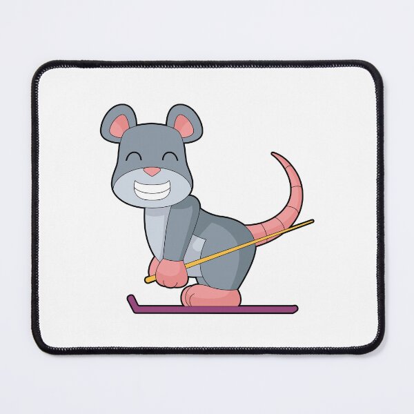 Item preview, Mouse Skier Ski Winter sports designed and sold by Snabdesign84.