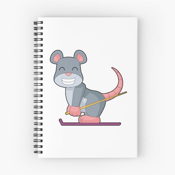 Item preview, Mouse Skier Ski Winter sports designed and sold by Snabdesign84.