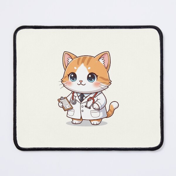 Item preview, Cute Doctor Cat designed and sold by HoopeStylee.