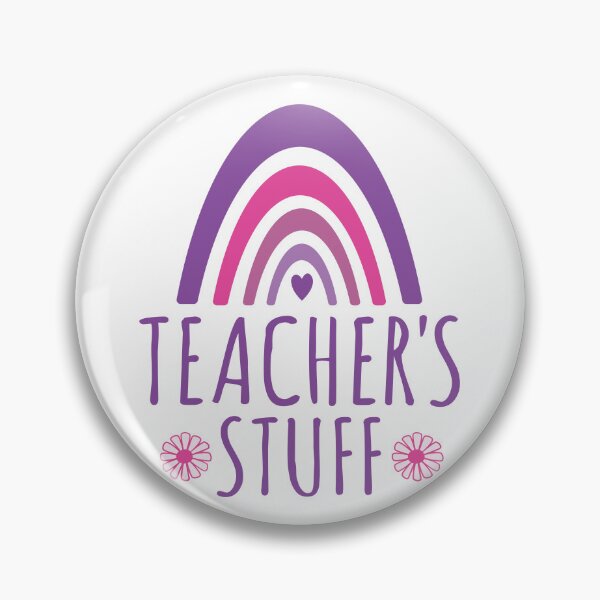 Item preview, Teachers Stuff rainbow designed and sold by Think4Prints.