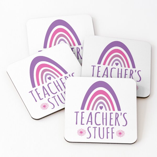 Item preview, Teachers Stuff rainbow designed and sold by Think4Prints.
