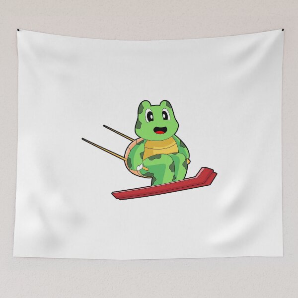 Item preview, Turtle Ski jumper Ski Winter sports designed and sold by Snabdesign84.