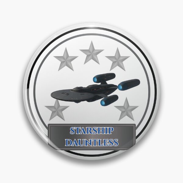 Item preview, Starship Dauntless Logo designed and sold by DauntlessMerch.