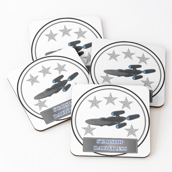 Item preview, Starship Dauntless Logo designed and sold by DauntlessMerch.