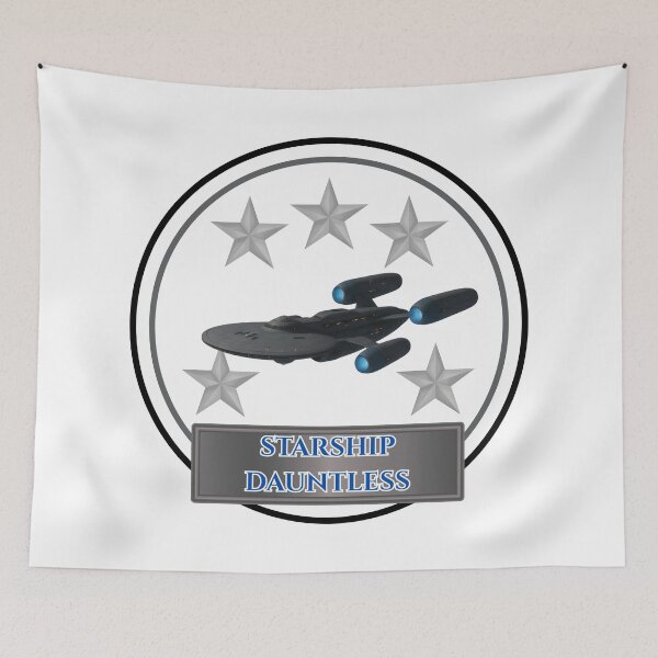 Item preview, Starship Dauntless Logo designed and sold by DauntlessMerch.