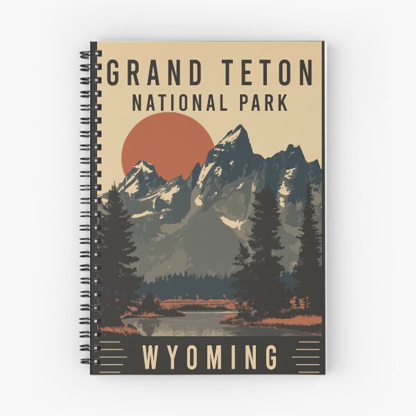 Item preview, Explore Alpine Peaks and Wildlife Adventures of Grand Teton National Park in Wyoming - Travel Art designed and sold by turtlestart.