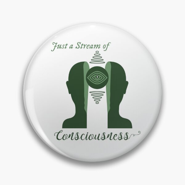 Item preview, Just a Stream of Consciousness— Mindfulness Presence Design designed and sold by PresenceThreadsCo.