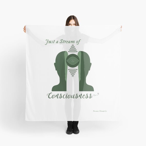 Item preview, Just a Stream of Consciousness— Mindfulness Presence Design designed and sold by PresenceThreadsCo.