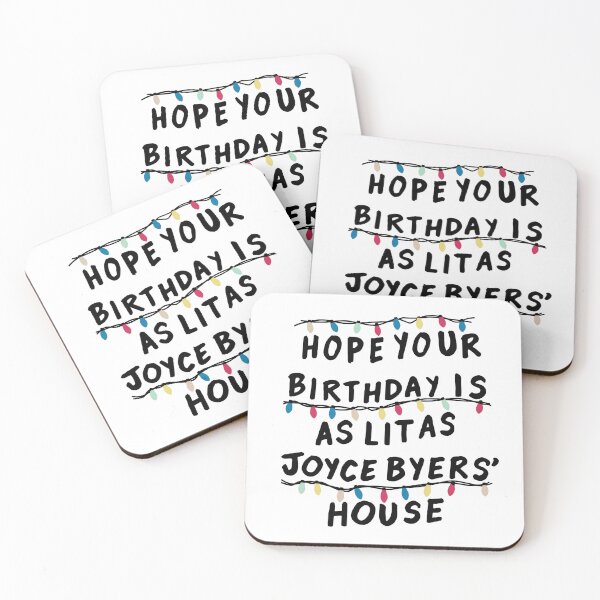 Item preview, Funny Birthday Byers House Stranger Things designed and sold by HokutoKaiStore.