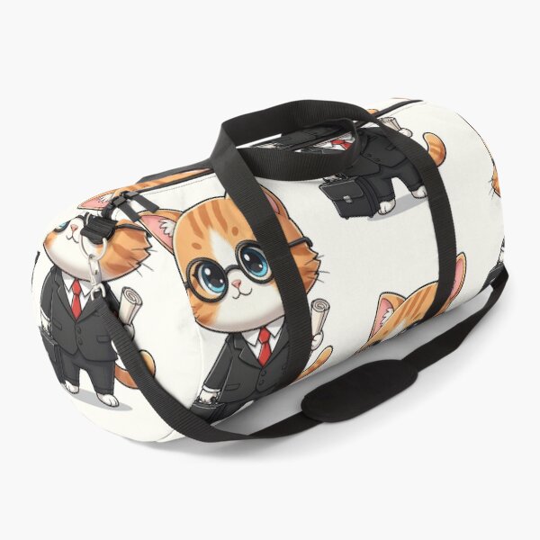 Item preview, Cute Cartoon Lawyer Cat in Suit designed and sold by HoopeStylee.