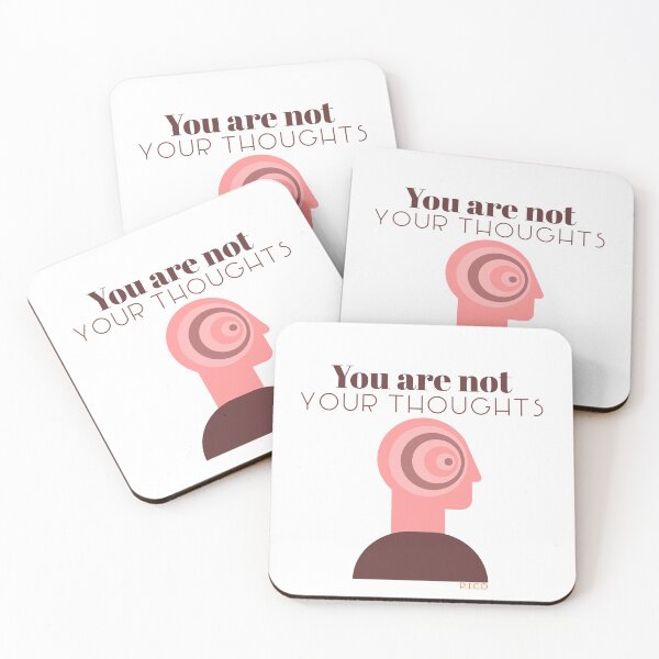 Item preview, You Are Not Your Thoughts— Mindfulness Awareness Design designed and sold by PresenceThreadsCo.