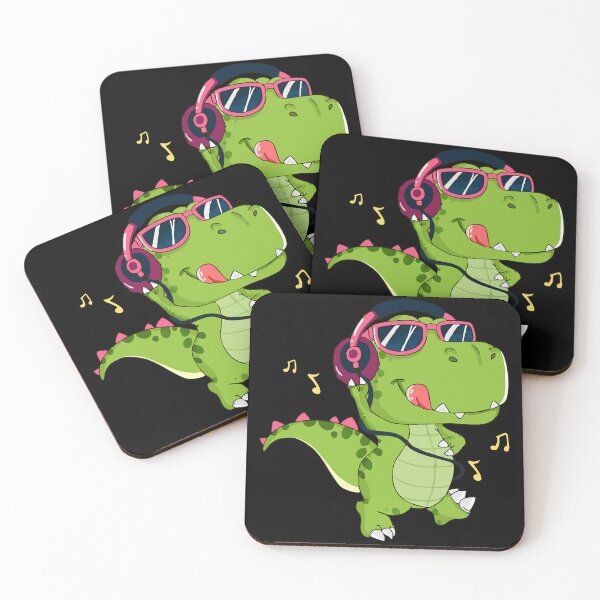 Item preview, Playful Prehistoric Character with Colorful Musical Flair designed and sold by T-Chou.