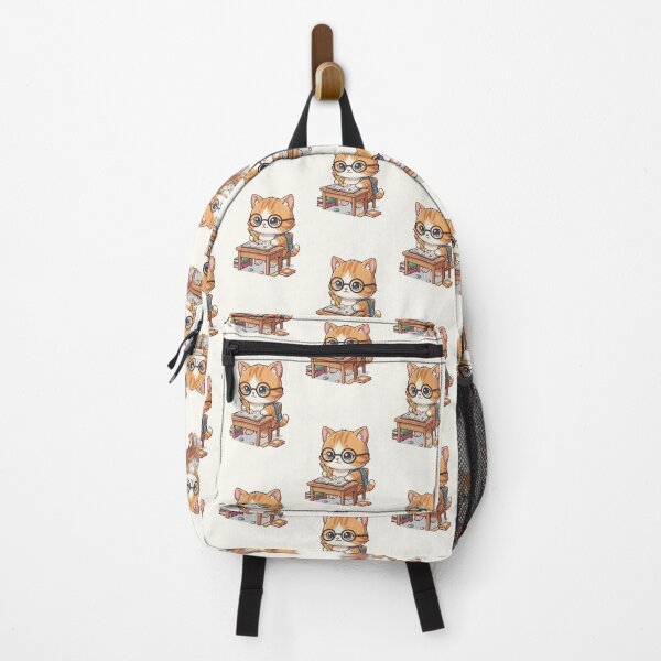 Item preview, Adorable Student Cat Studying designed and sold by HoopeStylee.