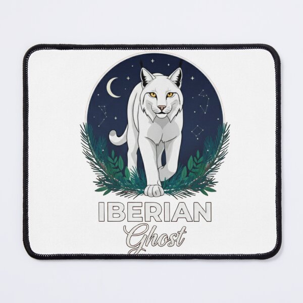 Item preview, Iberian Ghost Lynx Night Sky T-Shirt designed and sold by Cellara91.