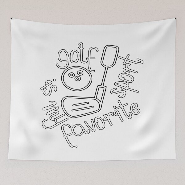 Item preview, Golf Is My Favorite Sport – Funny Golf Lover Design – Golfer Gift Idea designed and sold by sednalafandy79.
