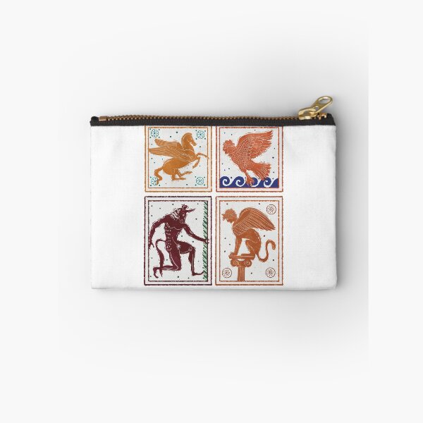 Item preview, Mythical Creatures of Antiquity - Pegasus, Siren, Minotaur & Sphinx Illustration designed and sold by Ancient-Tales.