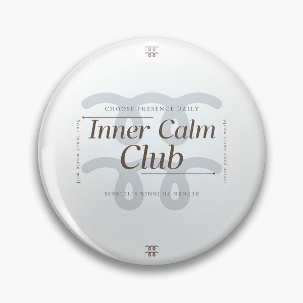 Item preview, Inner Calm Club— Mindfulness and Presence Design designed and sold by PresenceThreadsCo.