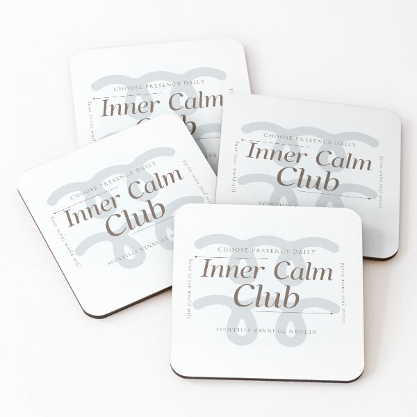 Item preview, Inner Calm Club— Mindfulness and Presence Design designed and sold by PresenceThreadsCo.